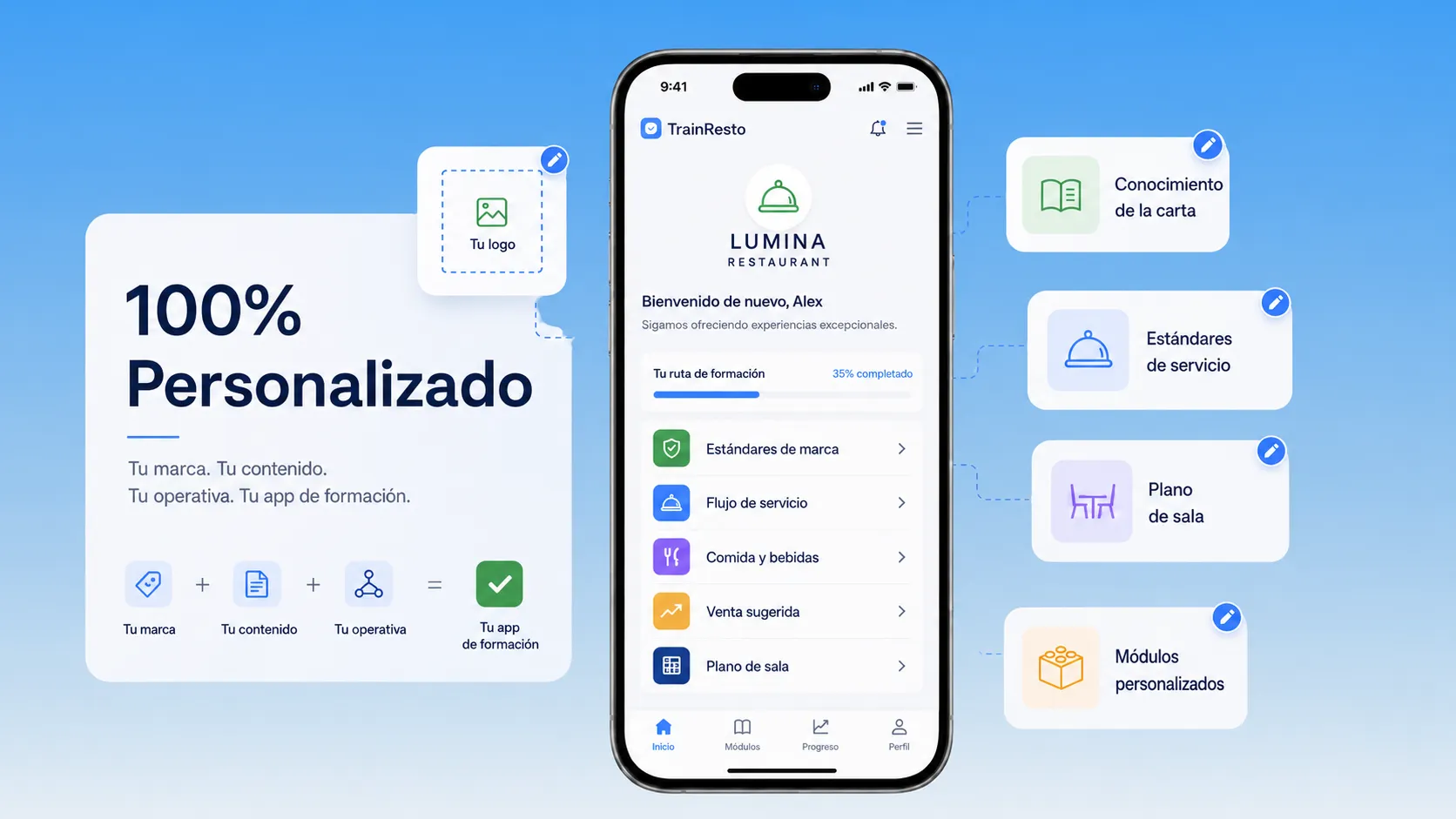 100% Personalizado para ti