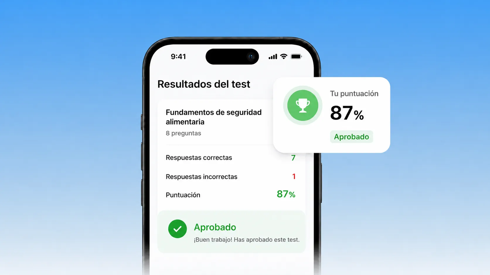 Tests y evaluaciones obligatorios